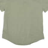 TOMMY HILFIGER Mens Plain Shirt Green XL
