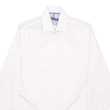 TOMMY HILFIGER Mens Formal Shirt Pink Long Sleeve M