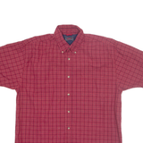 WRANGLER Mens Shirt Red Check L