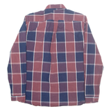 LEVI'S Mens Shirt Red Check Long Sleeve M