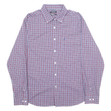 NAUTICA Mens Shirt Blue Check Long Sleeve XL