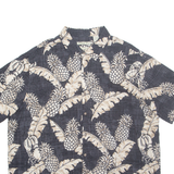 BATIK BAY Mens Hawaiian Shirt Black Crazy Pattern 2XL