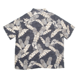 BATIK BAY Mens Hawaiian Shirt Black Crazy Pattern 2XL