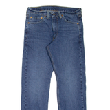 LEVI'S 505 Jeans Mens Blue Regular Straight Stone Wash W30 L30