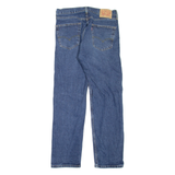 LEVI'S 505 Jeans Mens Blue Regular Straight Stone Wash W30 L30