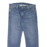 LEVI'S 505 Jeans Mens Blue Regular Straight Stone Wash W40 L32