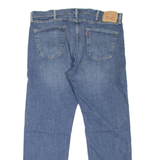 LEVI'S 505 Jeans Mens Blue Regular Straight Stone Wash W40 L32
