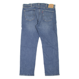 LEVI'S 505 Jeans Mens Blue Regular Straight Stone Wash W40 L32