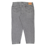 LEVI'S 550 Jeans 92 Mens Grey Relaxed Tapered W40 L27