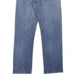 LEVI'S 505 Jeans Mens Blue Regular Straight Stone Wash W31 L32