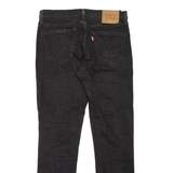 LEVI'S 511 BIG E Jeans Mens Black Slim Straight W34 L32