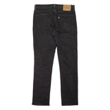 LEVI'S 511 BIG E Jeans Mens Black Slim Straight W34 L32