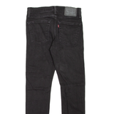 LEVI'S 510 Jeans Mens Black Slim Skinny W29 L27