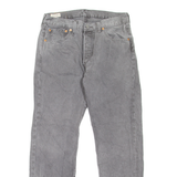 LEVI'S 501 BIG E Jeans Mens Grey Regular Straight W31 L30