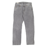 LEVI'S 501 BIG E Jeans Mens Grey Regular Straight W31 L30