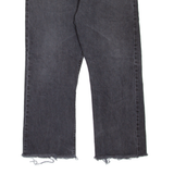 LEVI'S 501 Jeans Mens Grey Regular Straight W37 L27