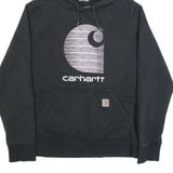 CARHARTT Relaxed Fit Womens Black Hoodie M