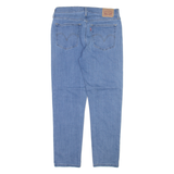 LEVI'S Womens Jeans Blue Regular Boyfriend W30 L26