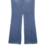 LEVI'S 518 Womens Jeans Blue Regular Bootcut Stone Wash W32 L33