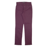 LEVI'S 512 Womens Jeans Maroon Slim Skinny W28 L31