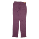 LEVI'S 512 Womens Jeans Maroon Slim Skinny W28 L31