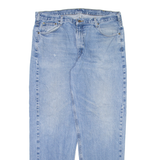 CARHARTT Mens Jeans Blue Relaxed Skinny Stone Wash W40 L34