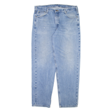 CARHARTT Mens Jeans Blue Relaxed Skinny Stone Wash W40 L34