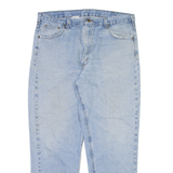 CARHARTT Mens Jeans Blue Relaxed Straight Stone Wash W40 L32
