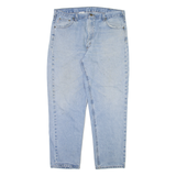 CARHARTT Mens Jeans Blue Relaxed Straight Stone Wash W40 L32