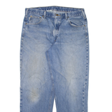 CARHARTT Mens Jeans Blue Relaxed Straight Stone Wash W38 L32