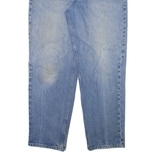 CARHARTT Mens Jeans Blue Relaxed Straight Stone Wash W38 L32
