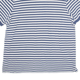 CHAPS Mens Polo Shirt Blue Striped 2XL