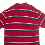 NAUTICA Mens Polo Shirt Red Striped XL