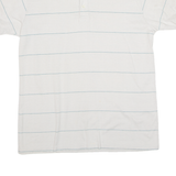 GANT Mens Polo Shirt Grey 90s Striped L