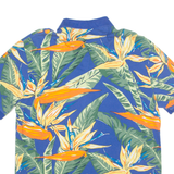 CHAPS Mens Polo Shirt Blue Floral M