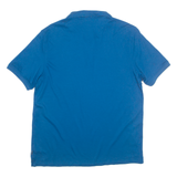 CALVIN KLEIN Soft Touch Mens Polo Shirt Blue L