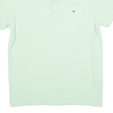 TOMMY HILFIGER Slim Fit Mens Polo Shirt Green M