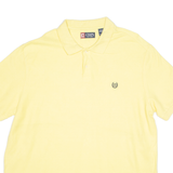 CHAPS Mens Polo Shirt Yellow 2XL