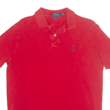 POLO RALPH LAUREN Mens Polo Shirt Red M
