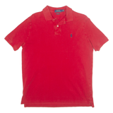 POLO RALPH LAUREN Mens Polo Shirt Red M