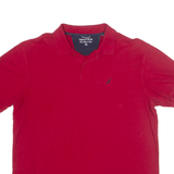 NAUTICA Mens Polo Shirt Red XL