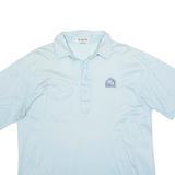 LA MODE Mens Polo Shirt Blue 90s XL