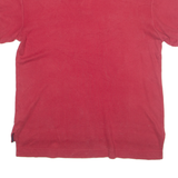 NAUTICA Mens Polo Shirt Red 90s S
