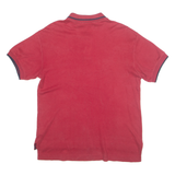 NAUTICA Mens Polo Shirt Red 90s S