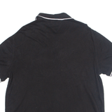 TOMMY HILFIGER Mens Polo Shirt Black XL