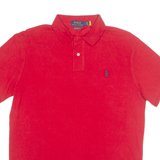 POLO RALPH LAUREN Mens Polo Shirt Red L