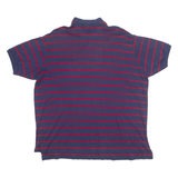 POLO RALPH LAUREN Mens Polo Shirt Blue Striped XL