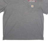 CARHARTT Workwear Mens Polo Shirt Grey XL
