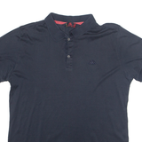 KAPPA Mens Polo Shirt Blue XL