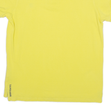 U.S. POLO ASSN Mens Polo Shirt Yellow 90s M